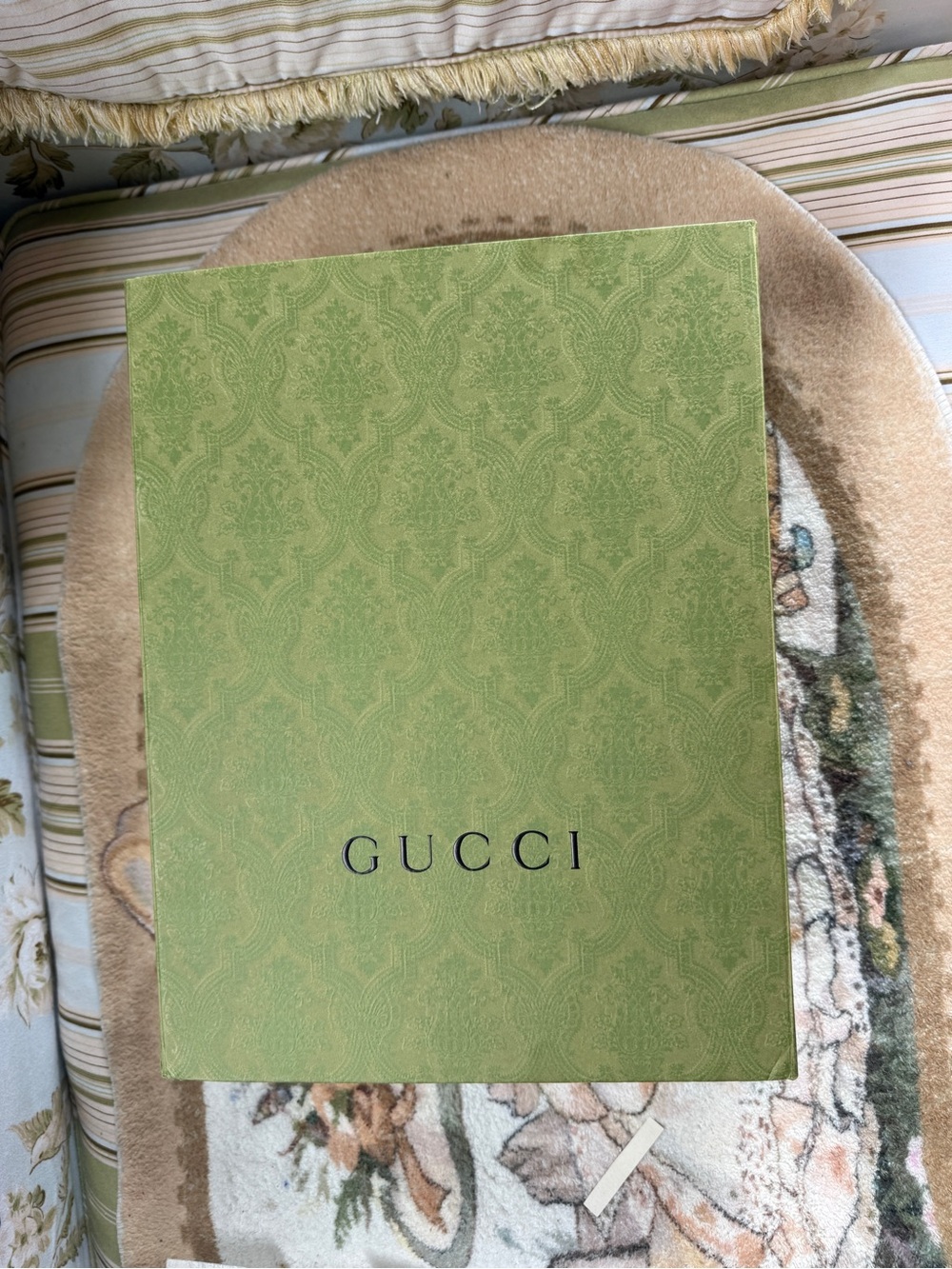 Gucci Light Green Decorative Gift Box